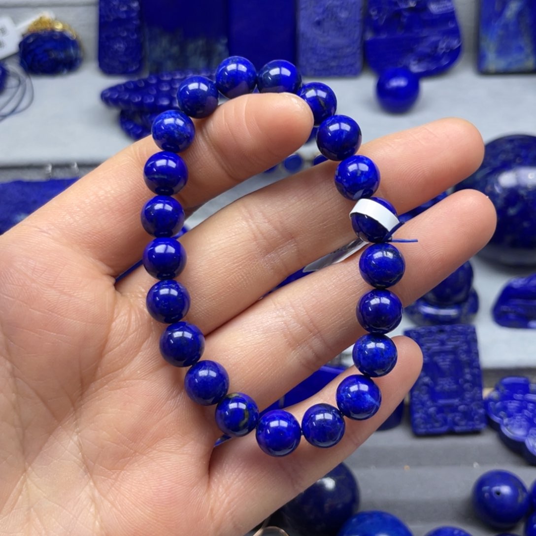 青金石手串8+未镶嵌宋