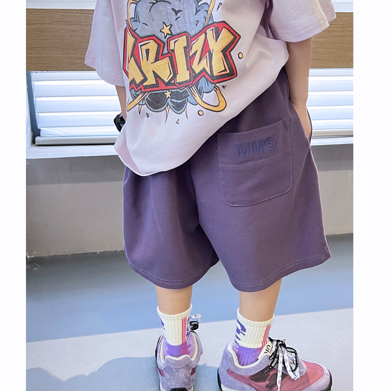 2025年萌娃夏季舒适宽松儿童运动短裤男童休闲裤子 5045100O3