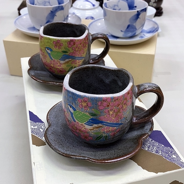 摆件微****～九谷正品保真