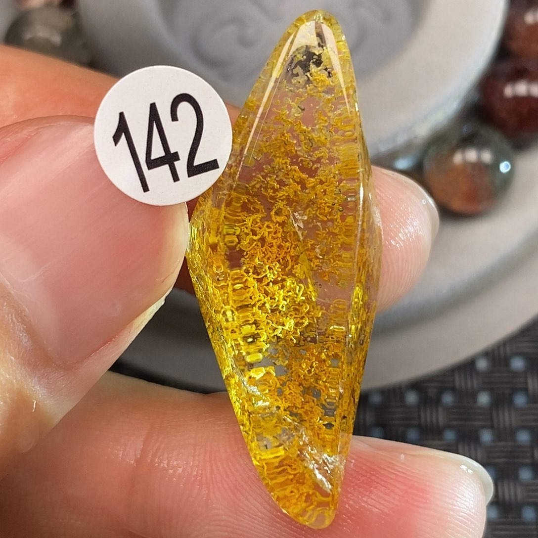 花***～水晶未镶嵌吊坠(不含链)