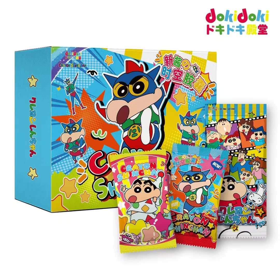 【端盒/车车赛道】Dok殿堂x蜡笔小新-新酱う时空胶嚢 收藏卡牌盲盒