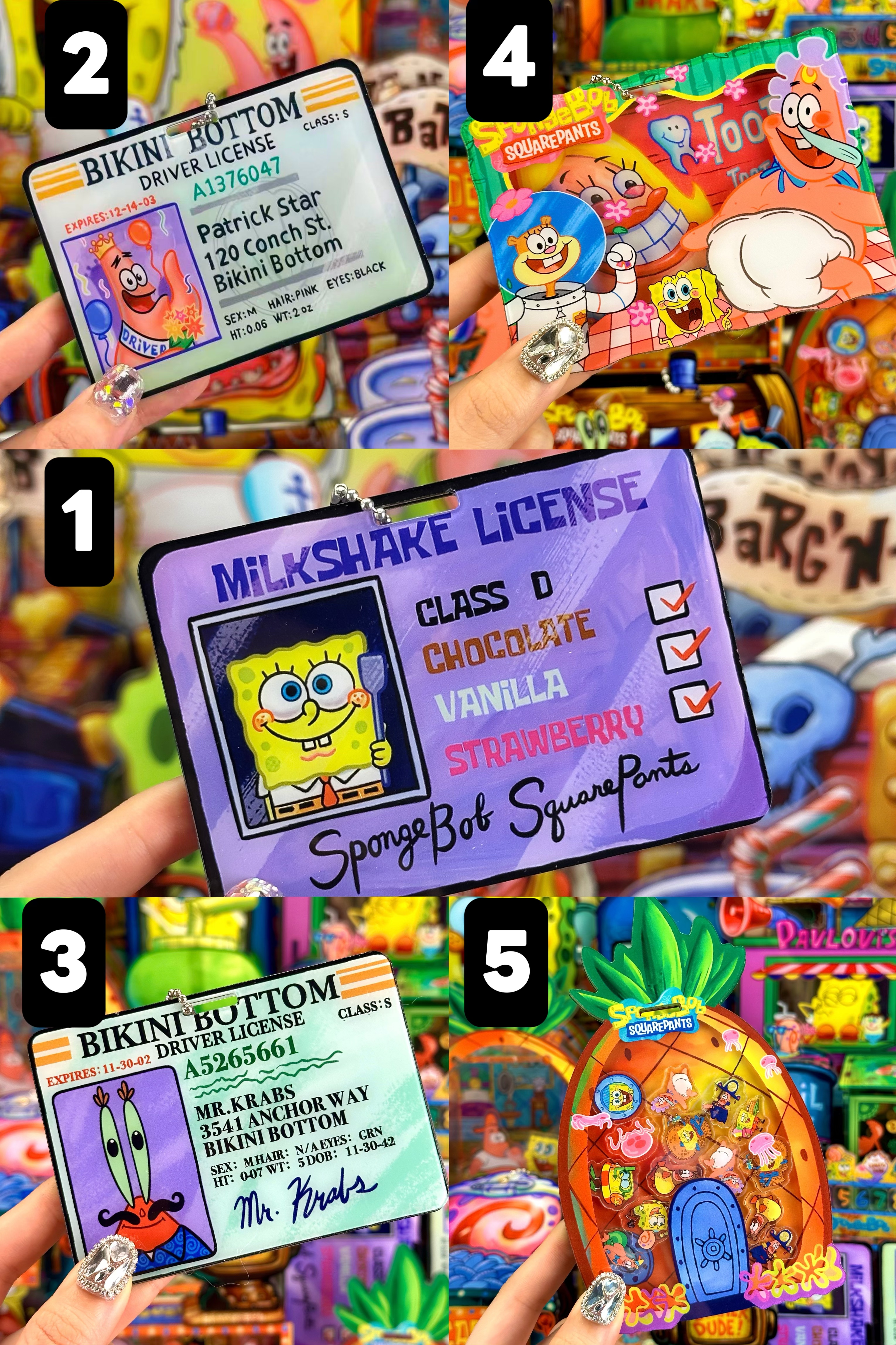 【卡套周边】海绵宝宝创意摆件diy手作