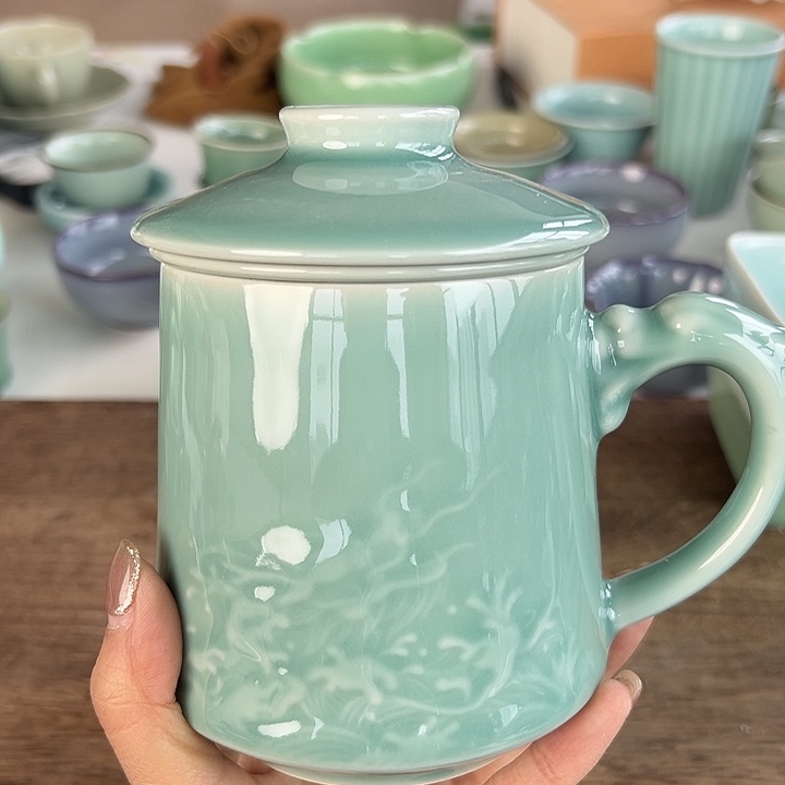 小米茶器龙泉青瓷