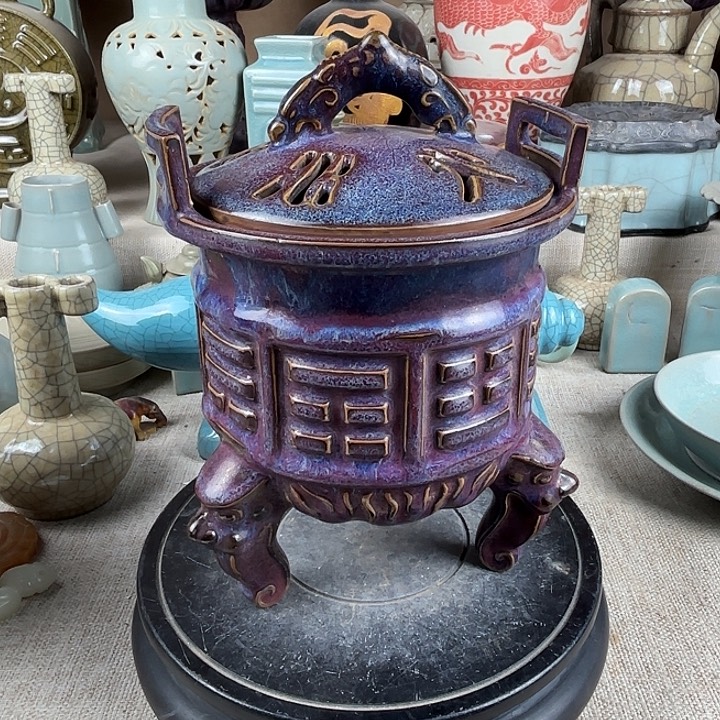 陆***晓摆件瓷器好漂亮呀