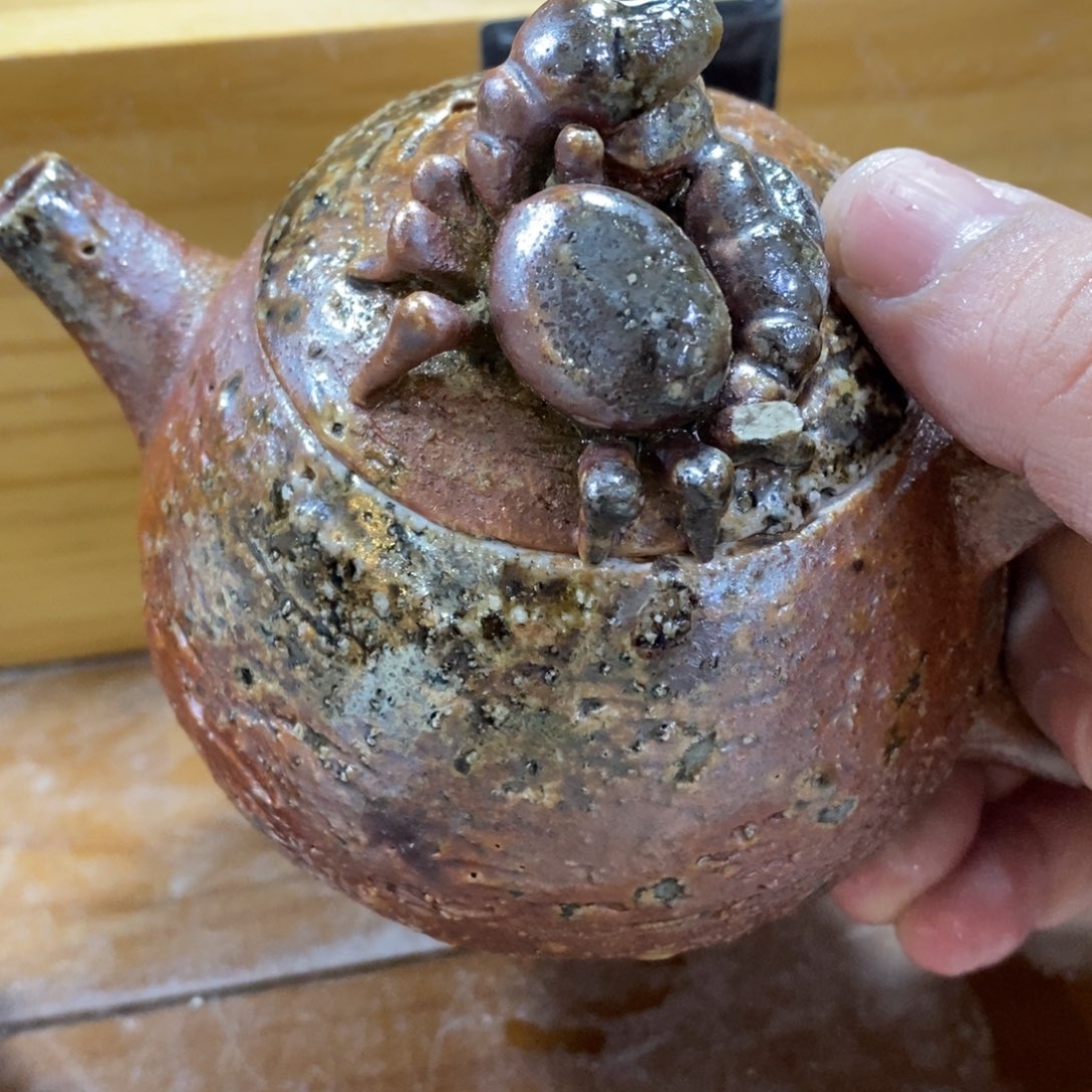 陶园柴烧，精品高货。金****儿5瑕