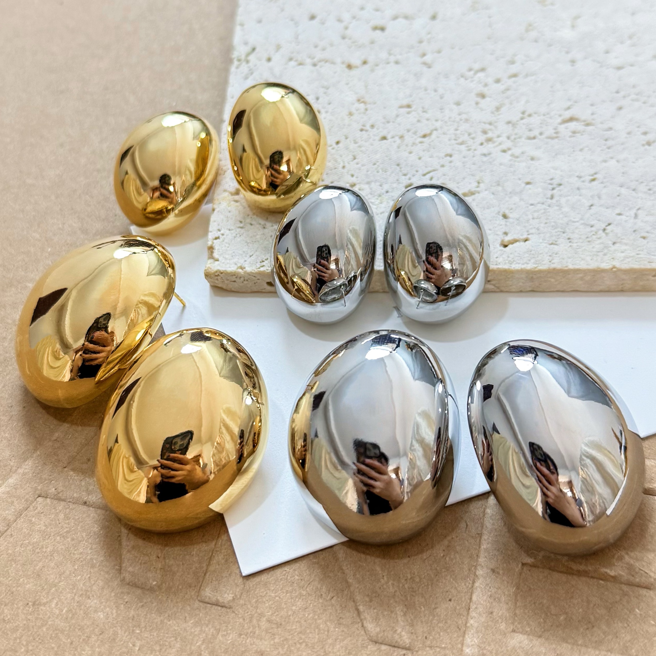 铜合金耳饰 r626新款潮轻奢小众设计高级感耳环欧美耳钉百搭时尚