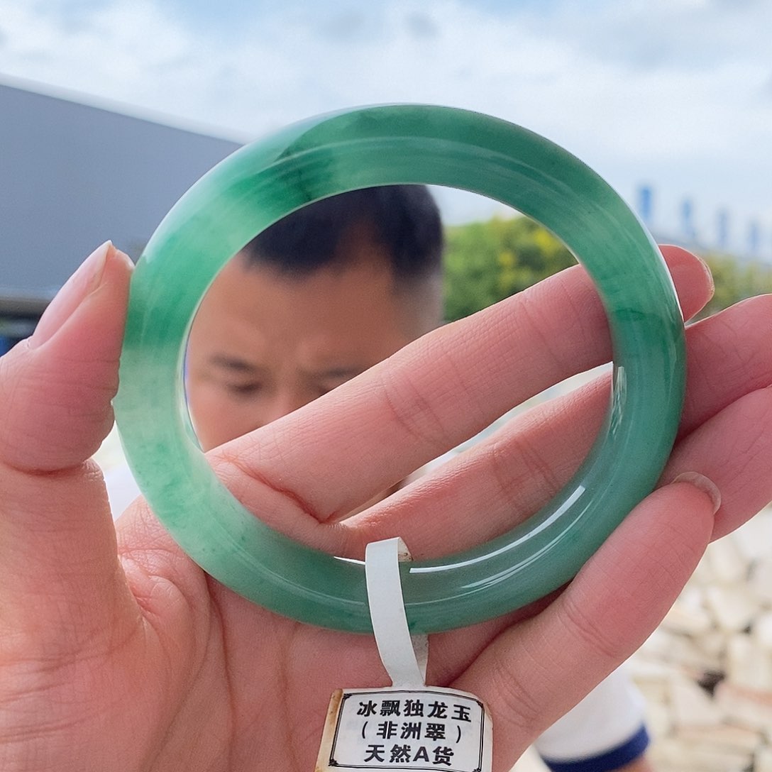 合金查罗石手镯非洲翠手镯61