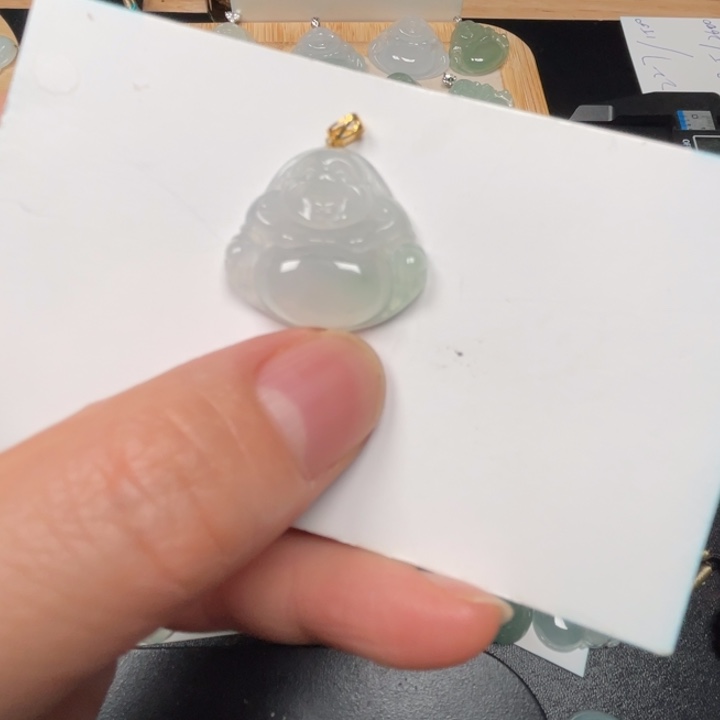 翡翠未镶嵌吊坠(不含链)翡翠