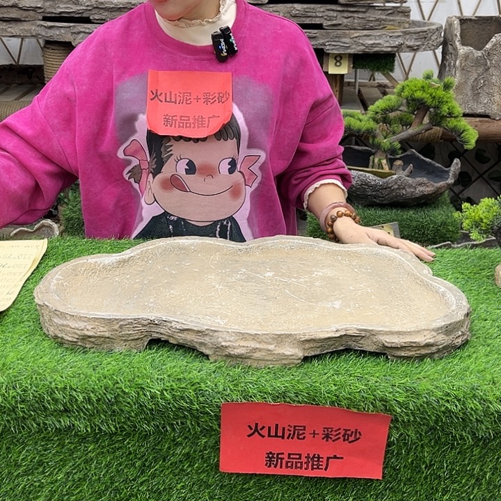 盆景异形花盆鱼缸y50