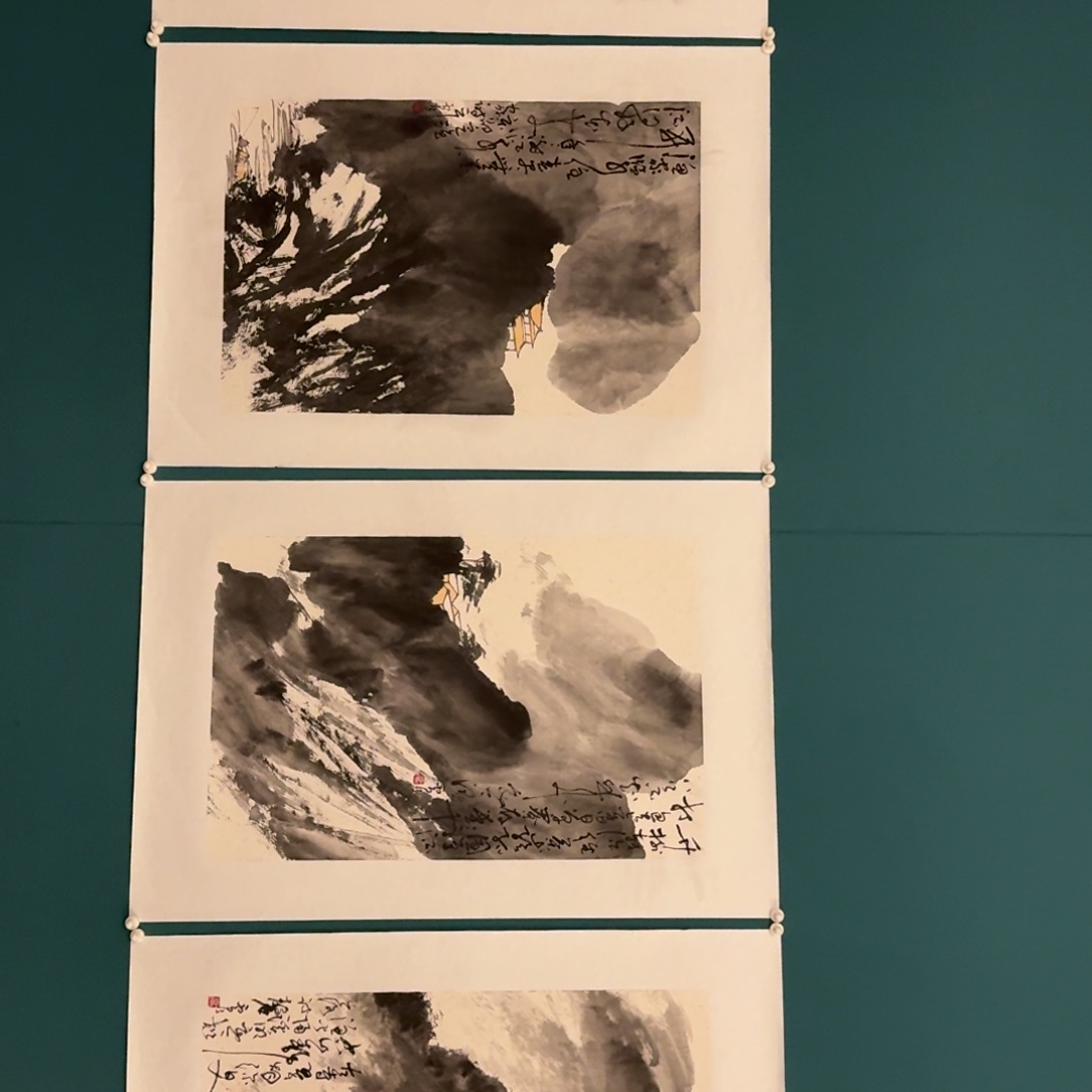 国画雷公老师作品画作