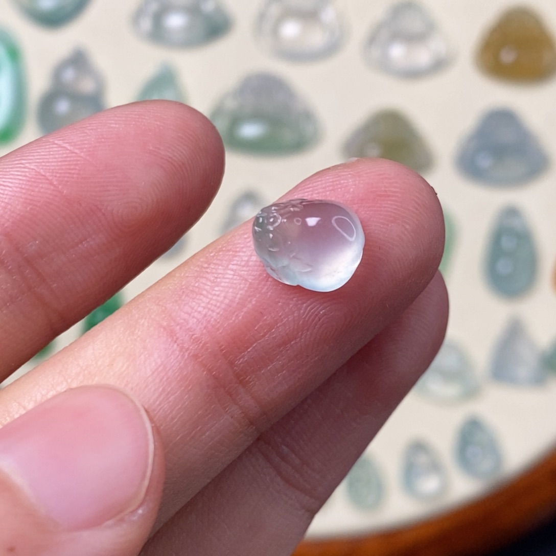 定制翡翠未镶嵌大漏