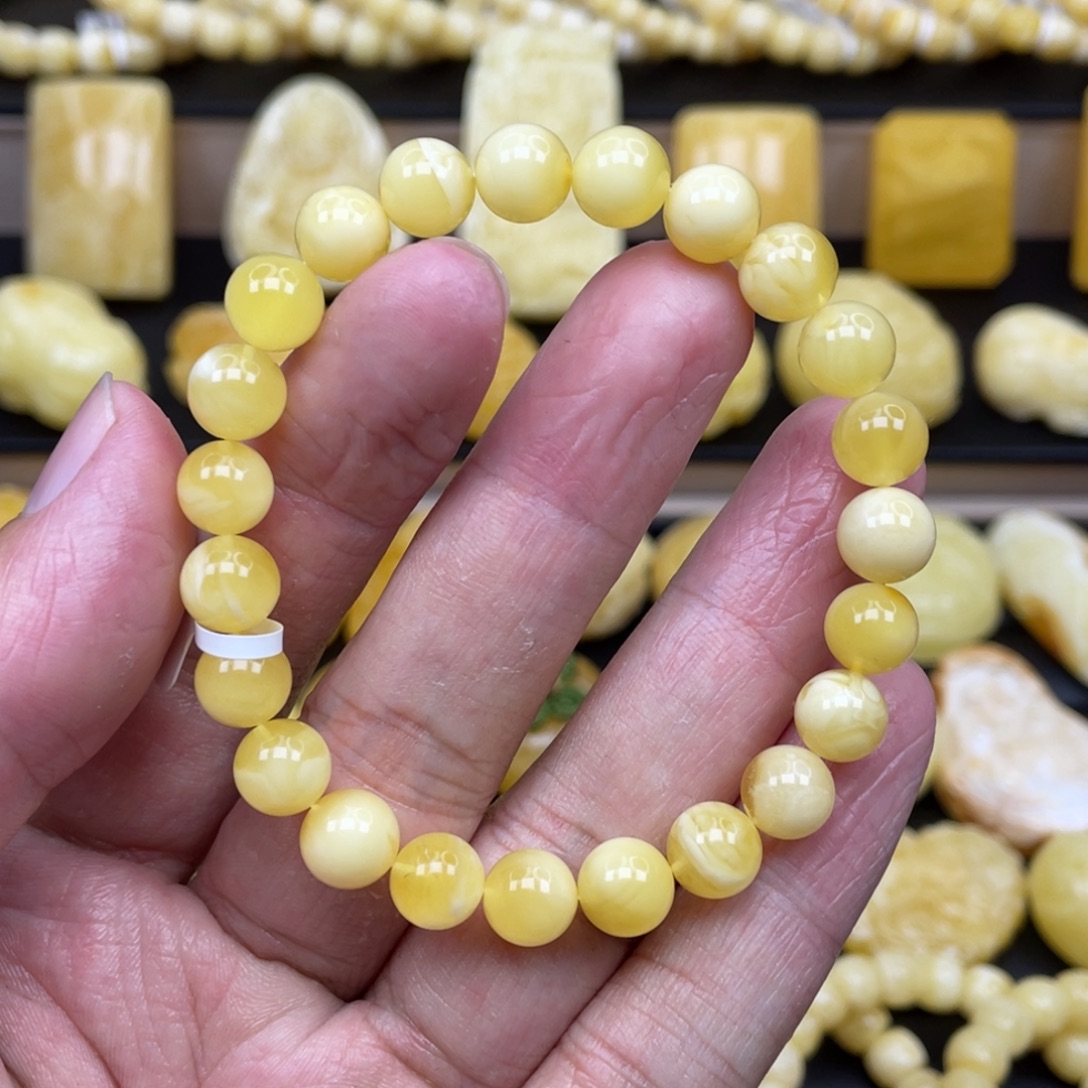 琥珀未镶嵌裸石琥珀蜜蜡
