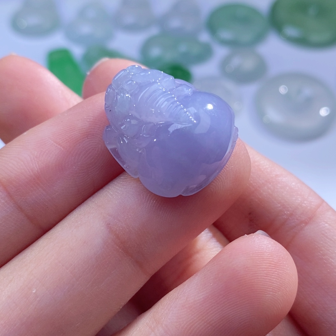 翡翠未镶嵌颈饰缅甸翡翠