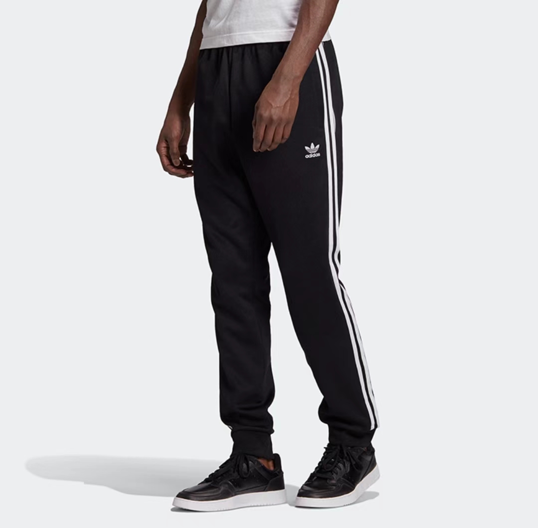 未拆封  adidas /阿迪达斯 休闲束脚训练跑步运动裤 男女同款  