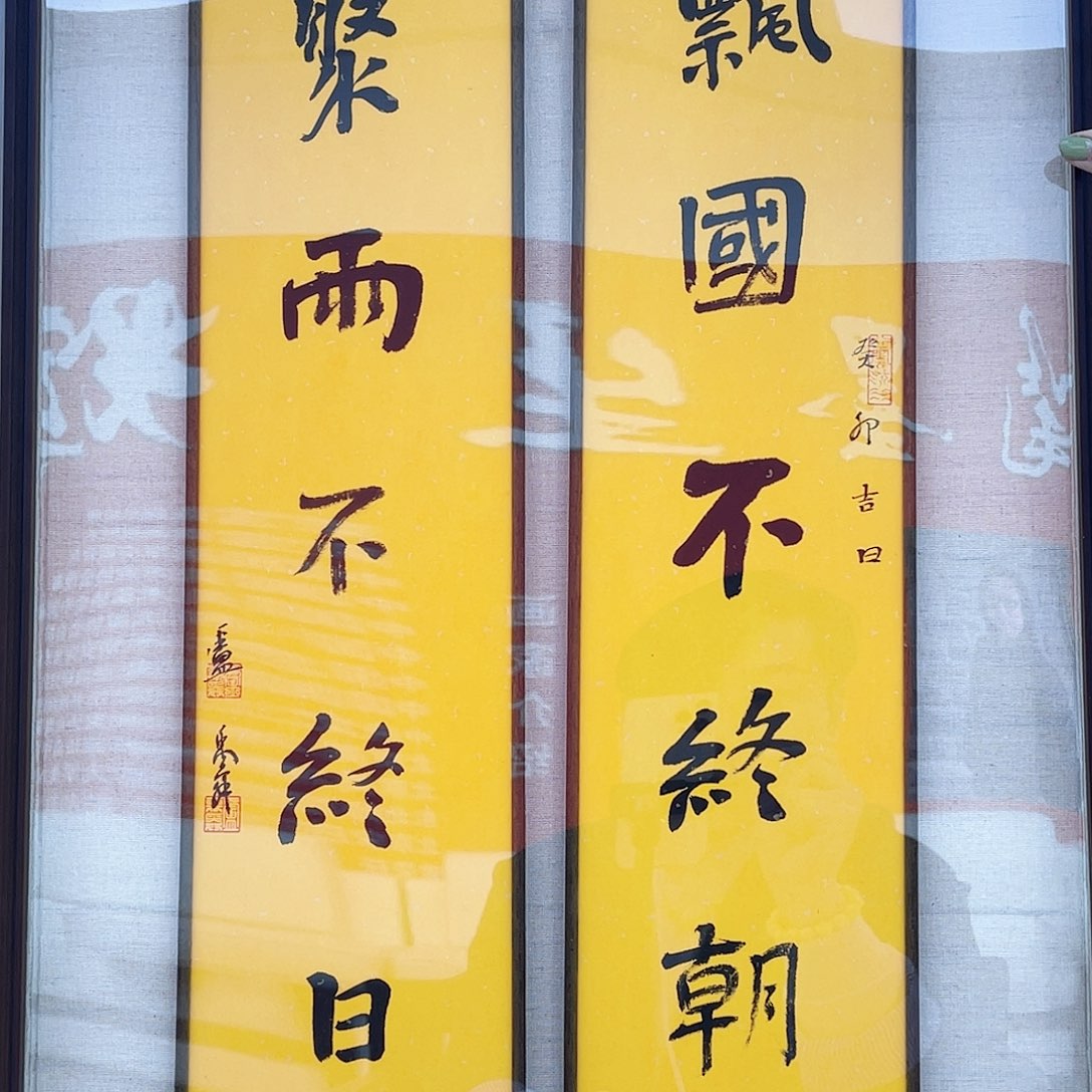 国画卢禹舜书法作品