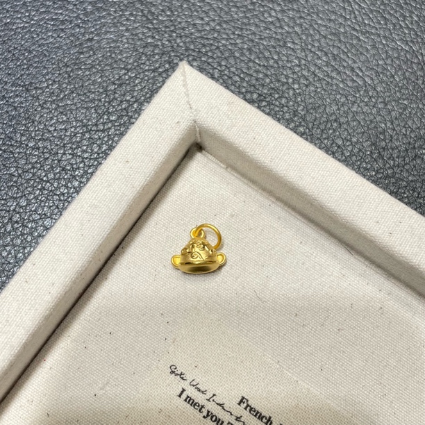 足金999官帽转运珠精致造型提留轻奢简约