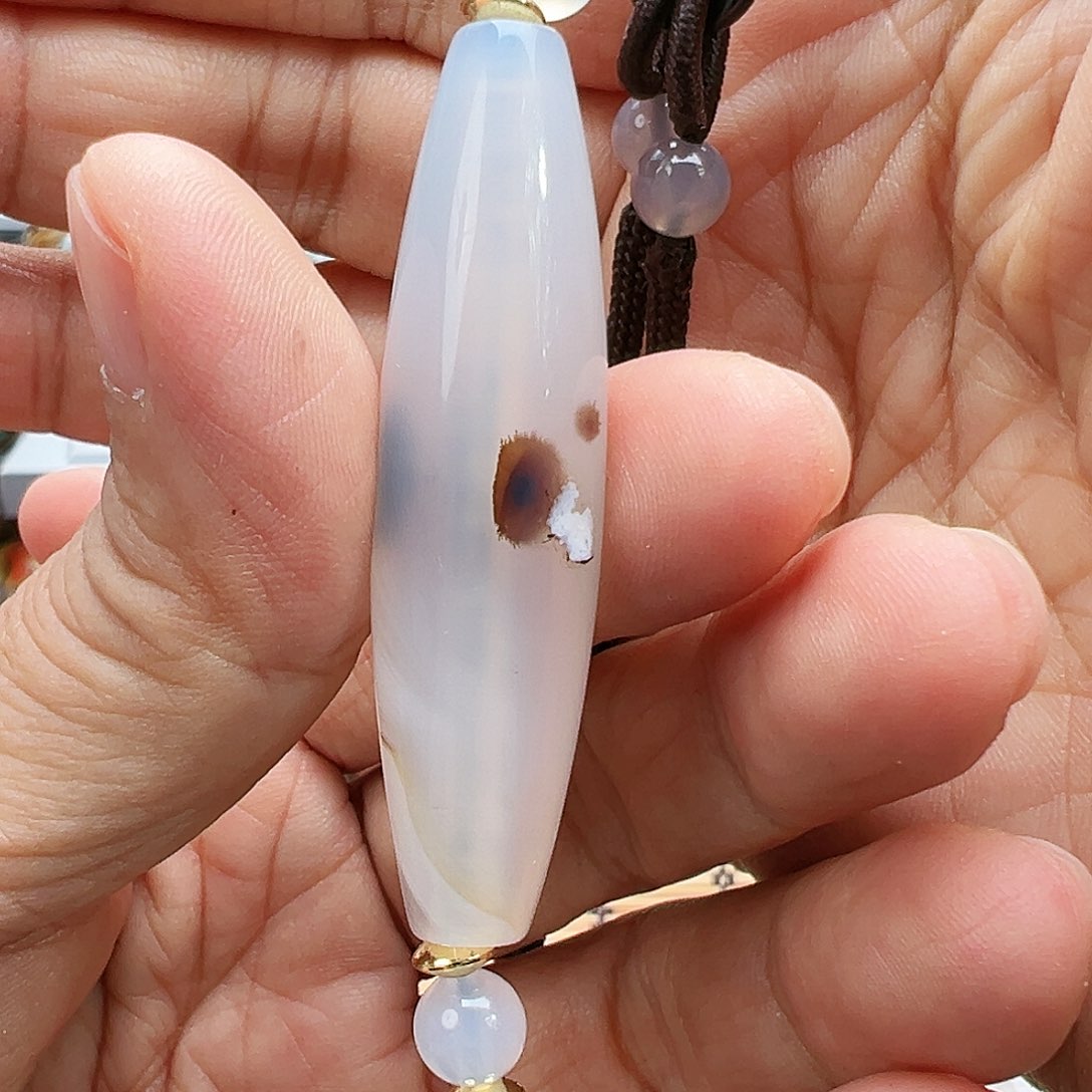 未镶嵌玛瑙/玉髓珠宝半成品