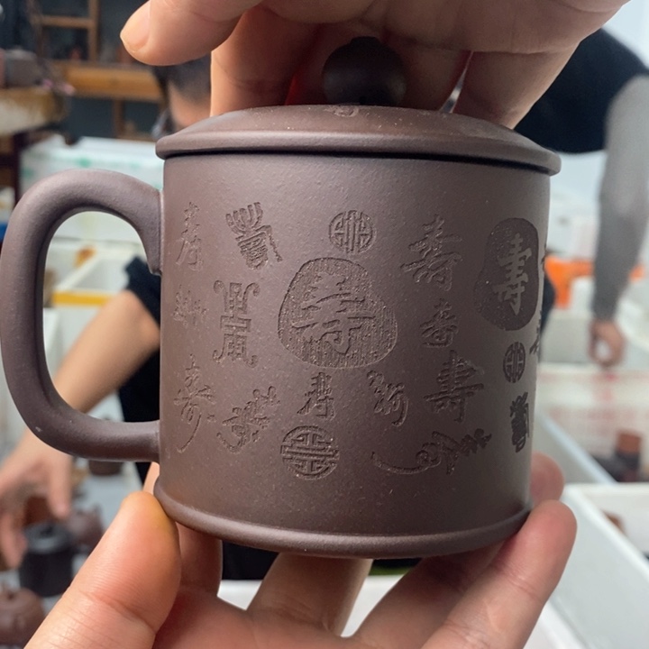 紫砂茶壶黄龙山紫砂手工制作