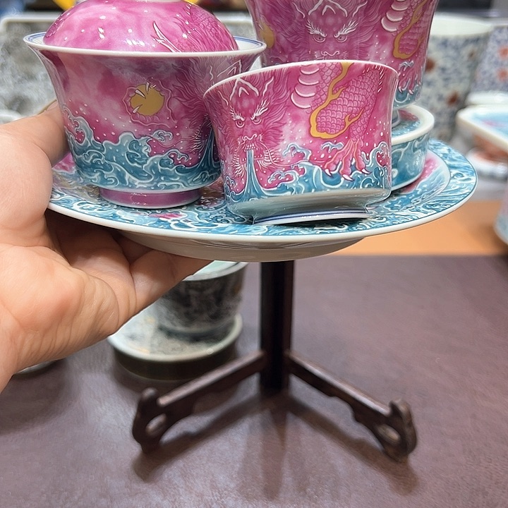 摆件景德镇陶瓷越品太阳能