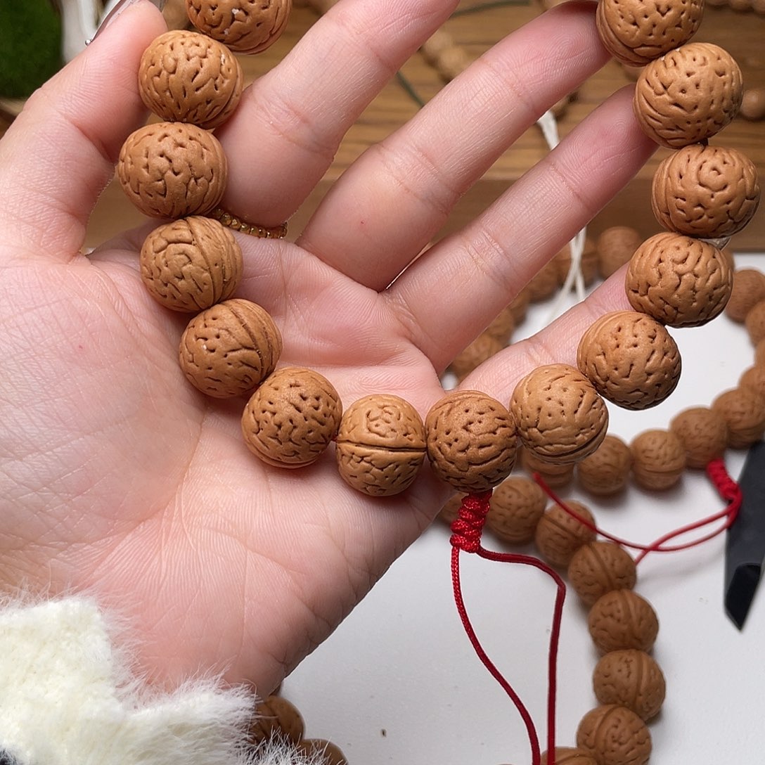 *****16加野生灯笼桃核手持