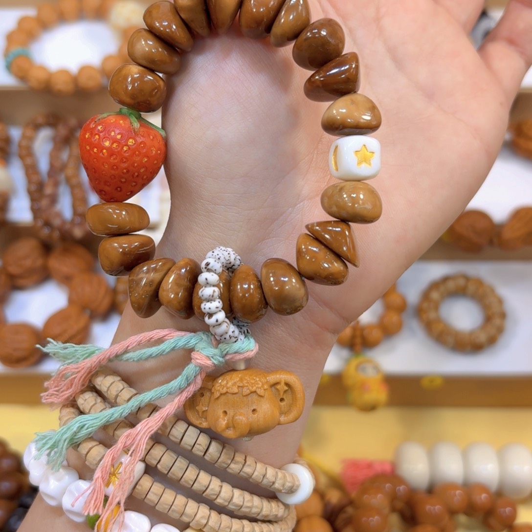 星月菩提手串库克➕草莓