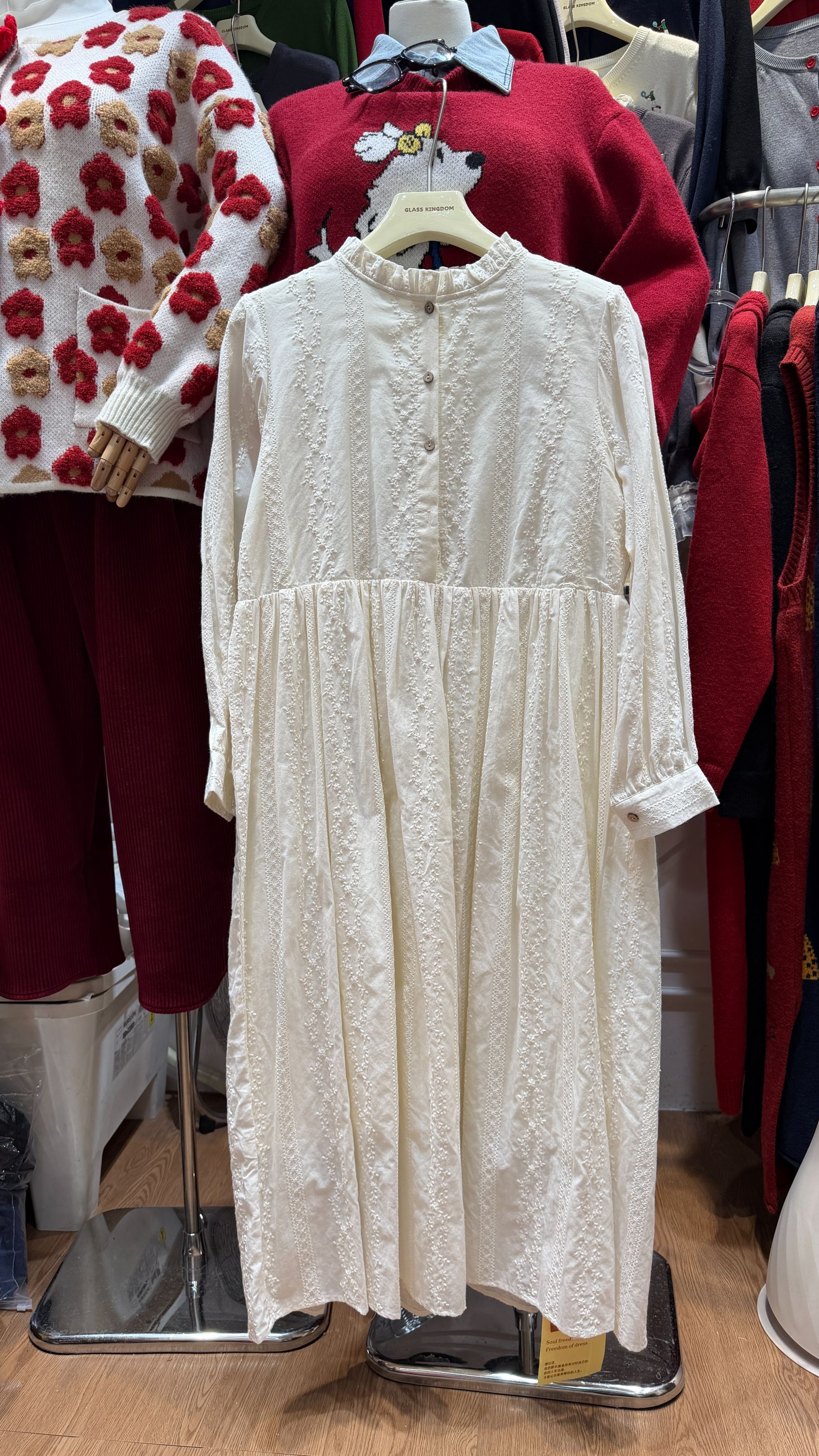 米多多 LLGD-1284-时尚气质宽松连衣裙 kc