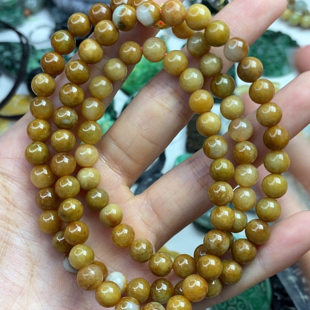 颈饰未镶嵌翡翠吊坠