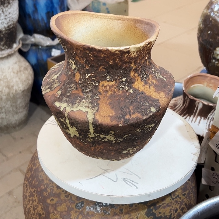 景德镇精品花盆栽适口15高23