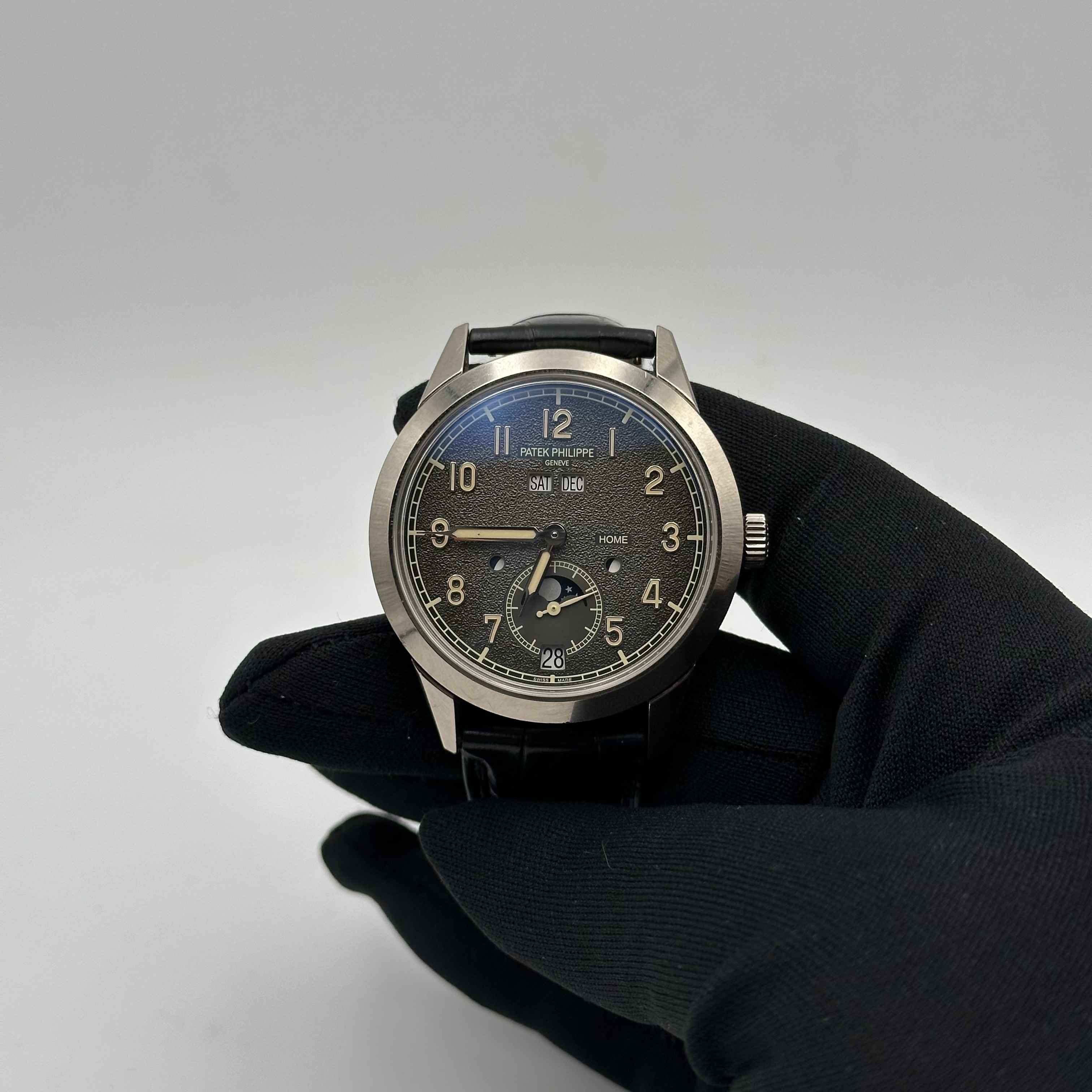 99新 Patek Philippe/百达翡丽 5326G巴黎钉23年全套双表带