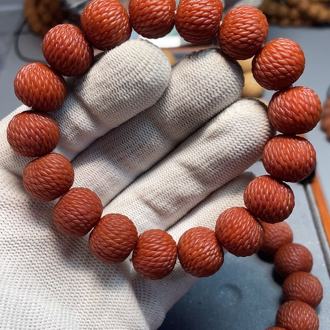 翼***开手串猴头核桃龙麟