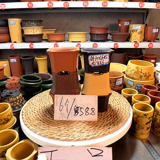 宜兴紫砂花盆136465