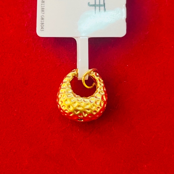 【莹莹专享】足金999投资金 锤纹胖福 ZP 0.28