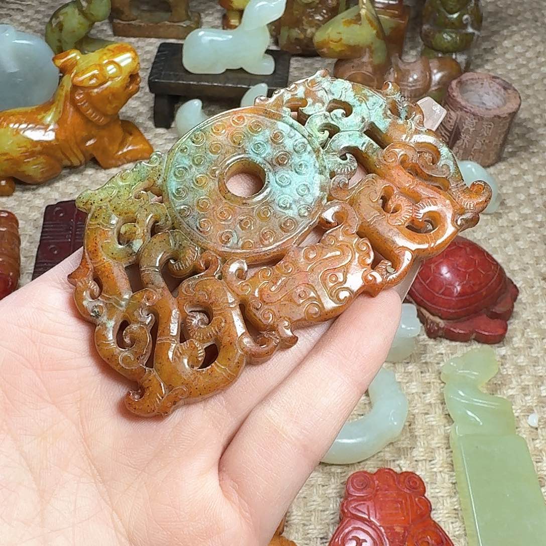 白玉菩提吊坠挂件