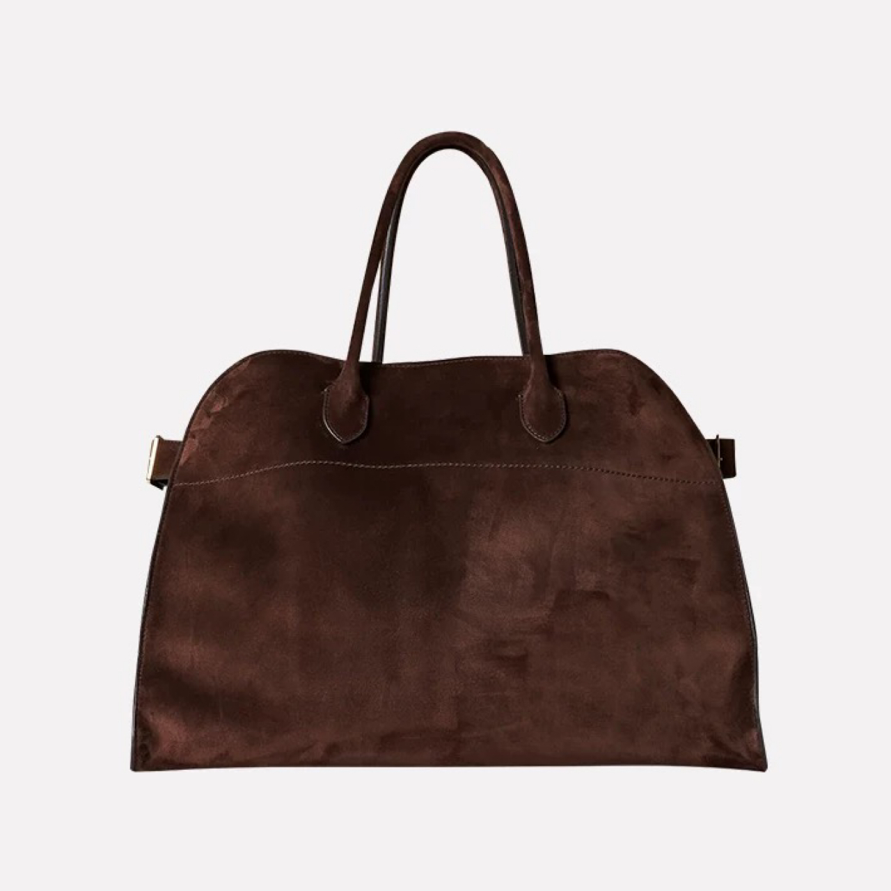 TICKLE【Margaux15】麂皮绒面托特手提包