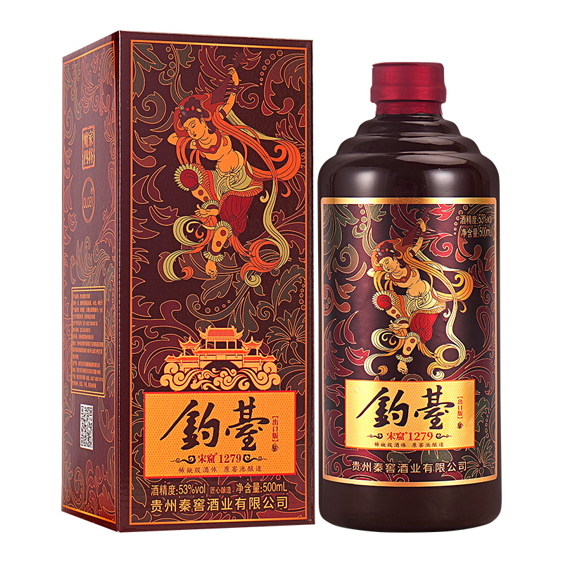 齐東强钓台1279浓香型500ml*1瓶【2瓶送金炒1张 6瓶送2张】52%52度