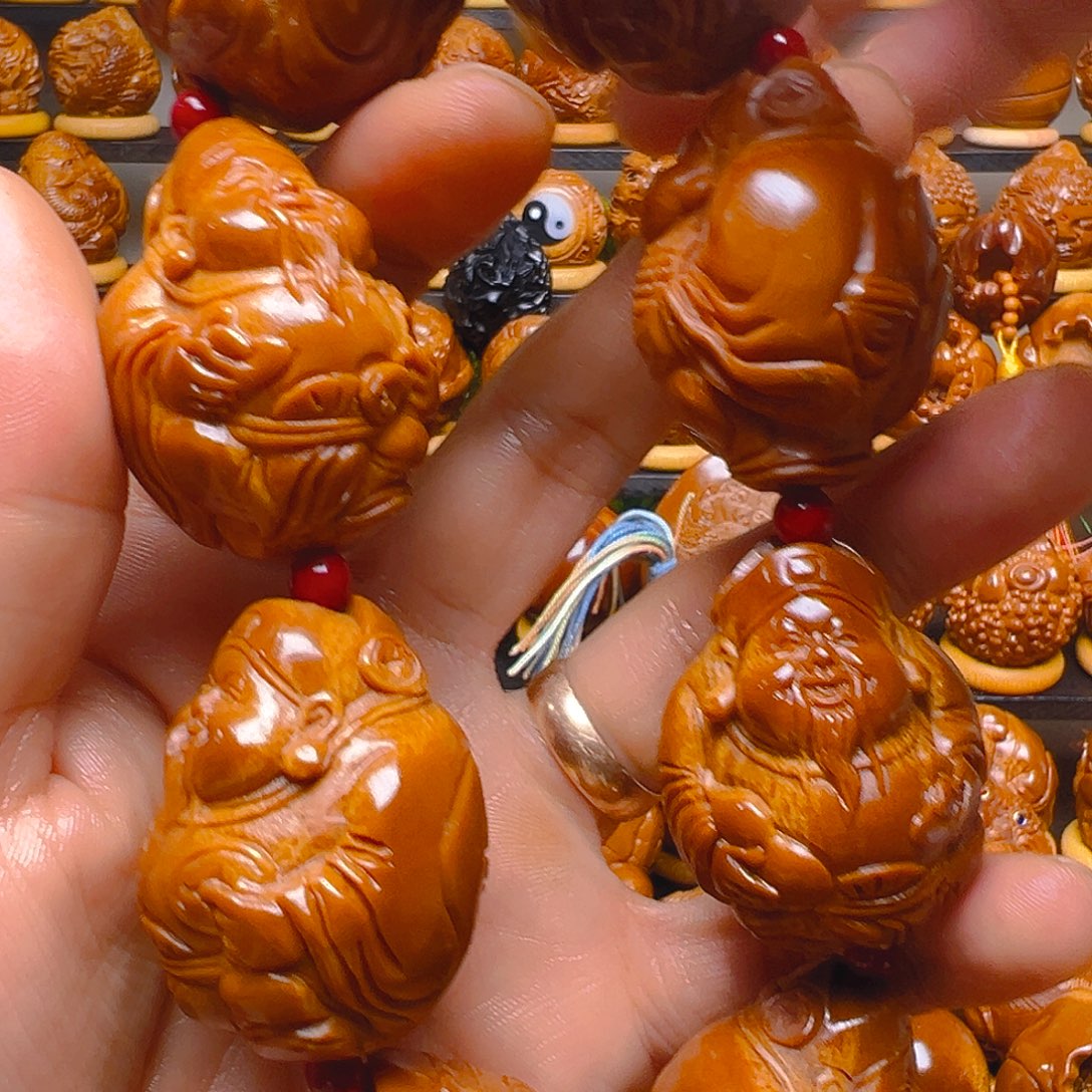 我***魔橄榄核手串/手链财神大手持