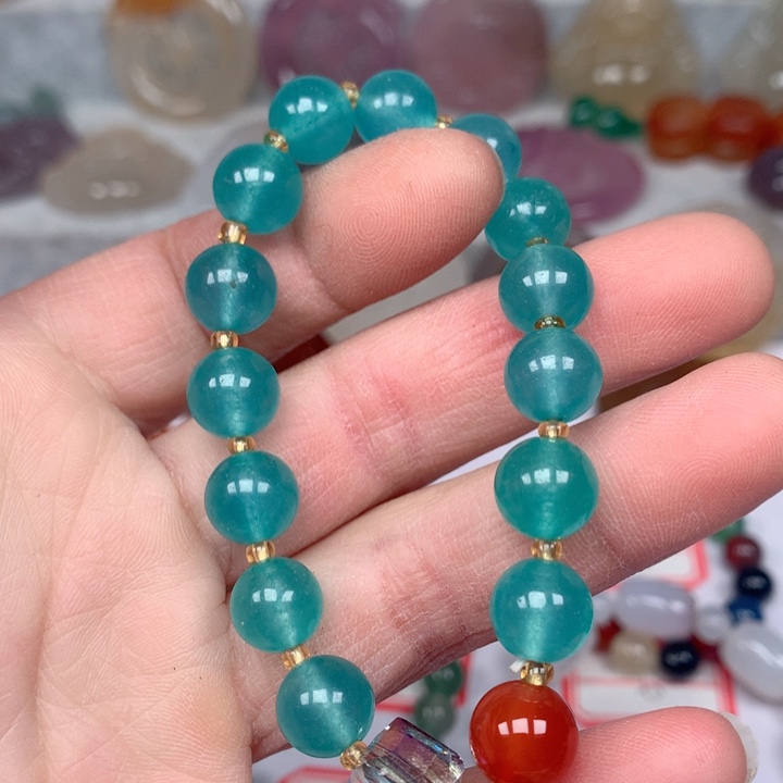 玛瑙/玉髓颈饰未镶嵌小*贝