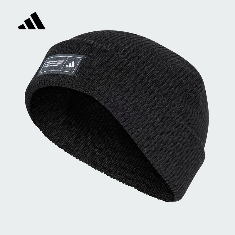 adidas/阿迪达斯冷帽秋冬男女同款保暖针织帽IT4633