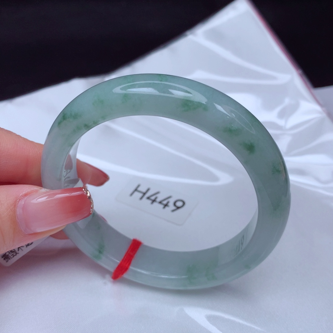 翡翠手镯未镶嵌手镯56