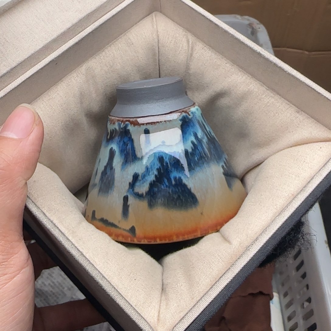 茶盏建盏主人杯配礼盒