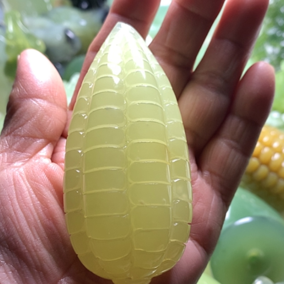 【闪购商品】合金蛇纹石玉颈饰