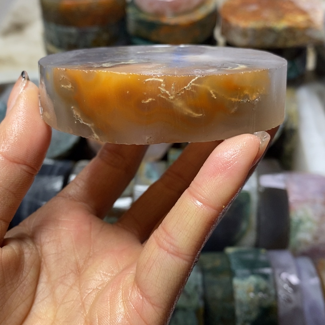 定制玛瑙格*定制手镯55口