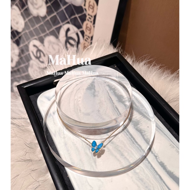 铜合金项链 P1069 时尚百搭蝴蝶鼎版项链