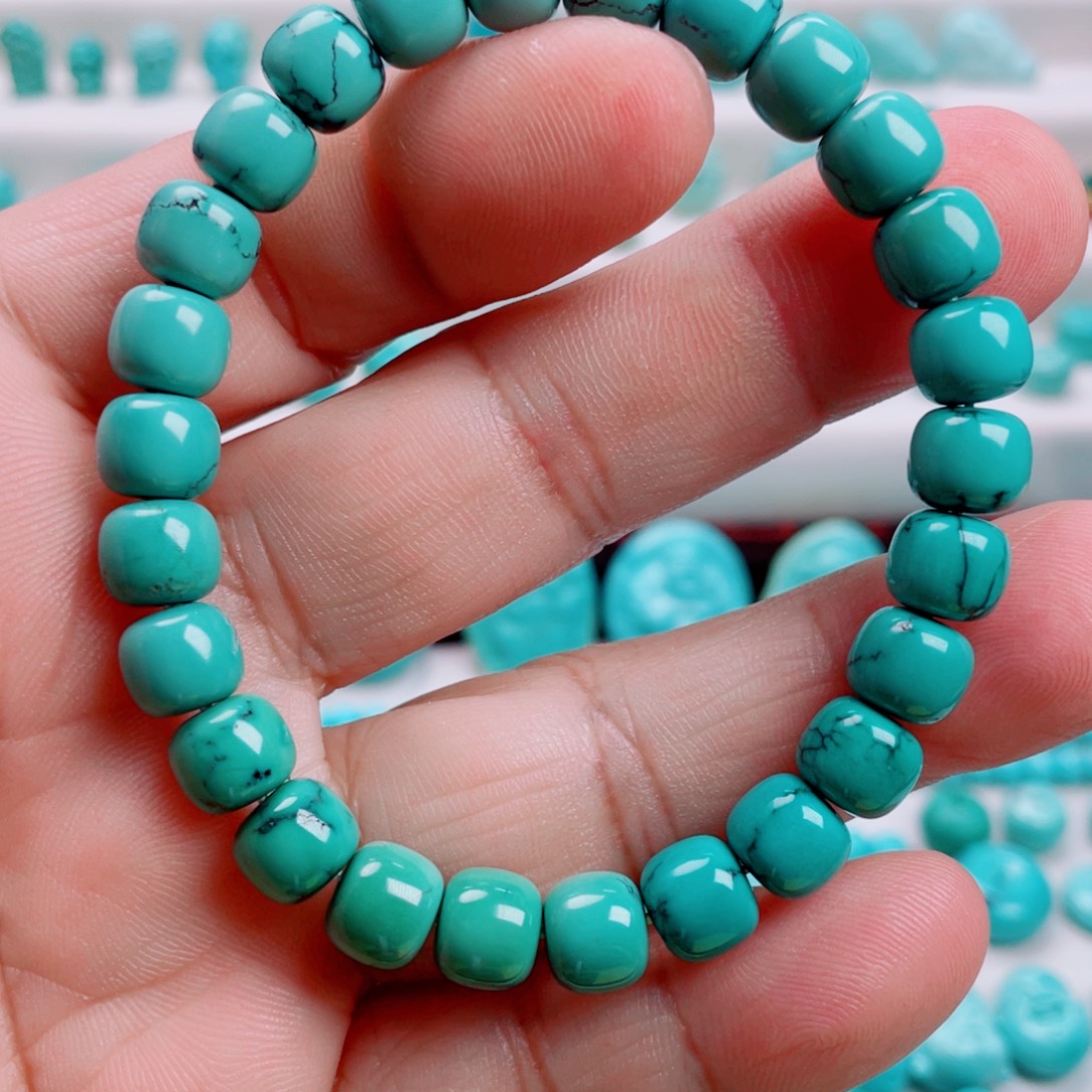 绿松石未镶嵌吊坠(不含链)