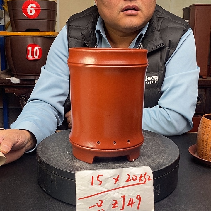 花盆紫砂货号一只ZJ49