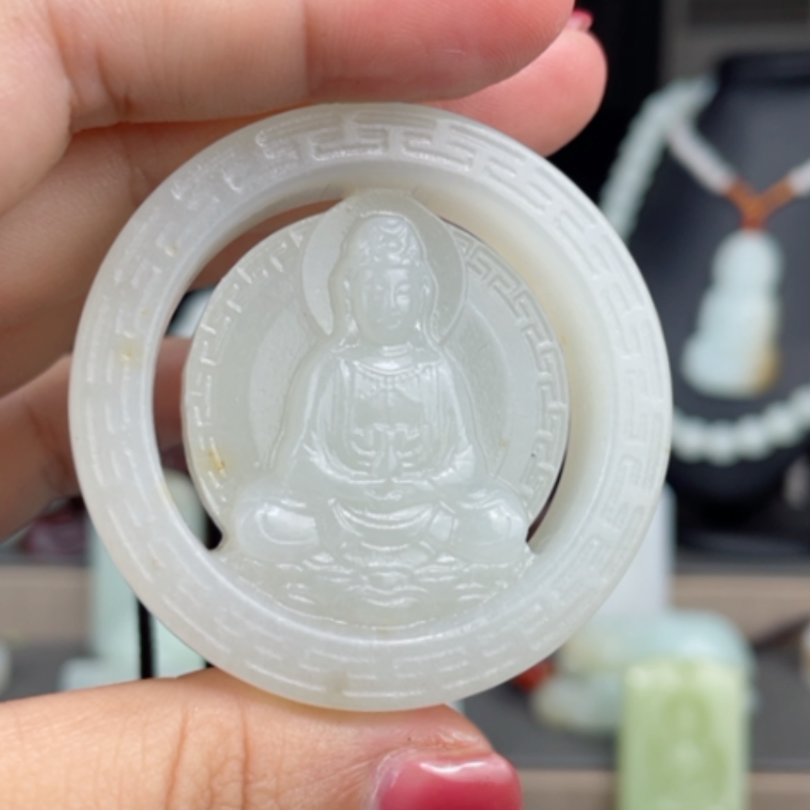 【闪购商品】颈饰未镶嵌和田玉