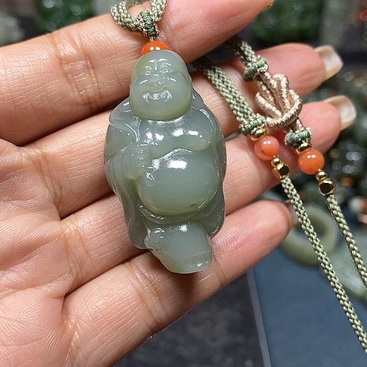 和田玉挂件未镶嵌