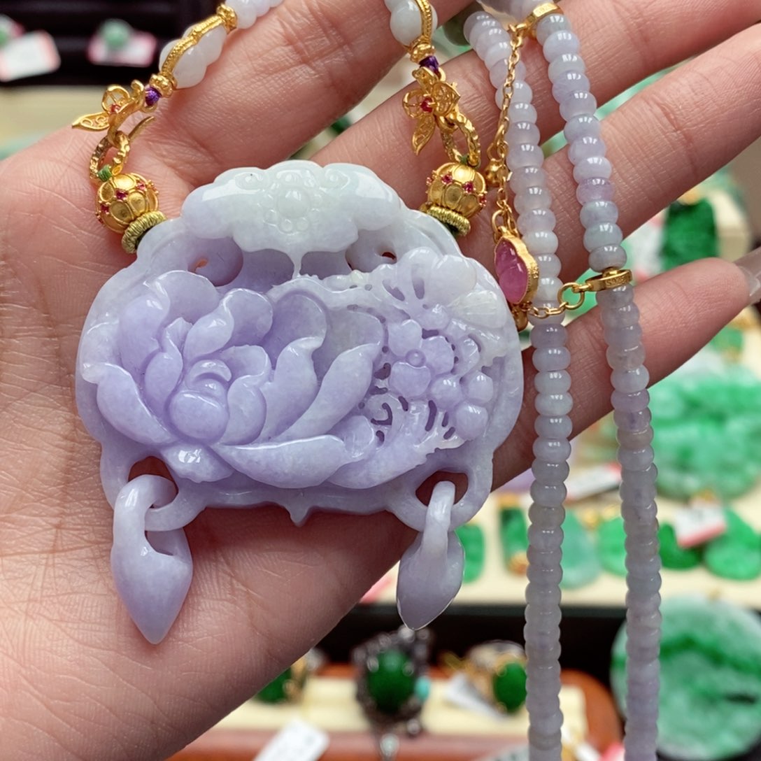 颈饰未镶嵌翡翠翡翠吊坠