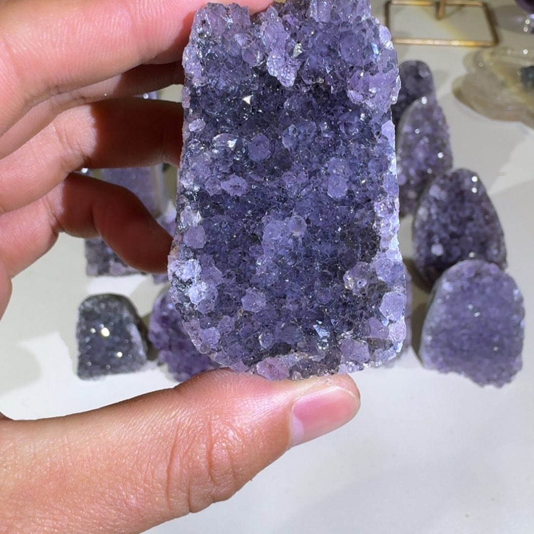 紫晶银S925镶嵌大型摆件（非配饰）