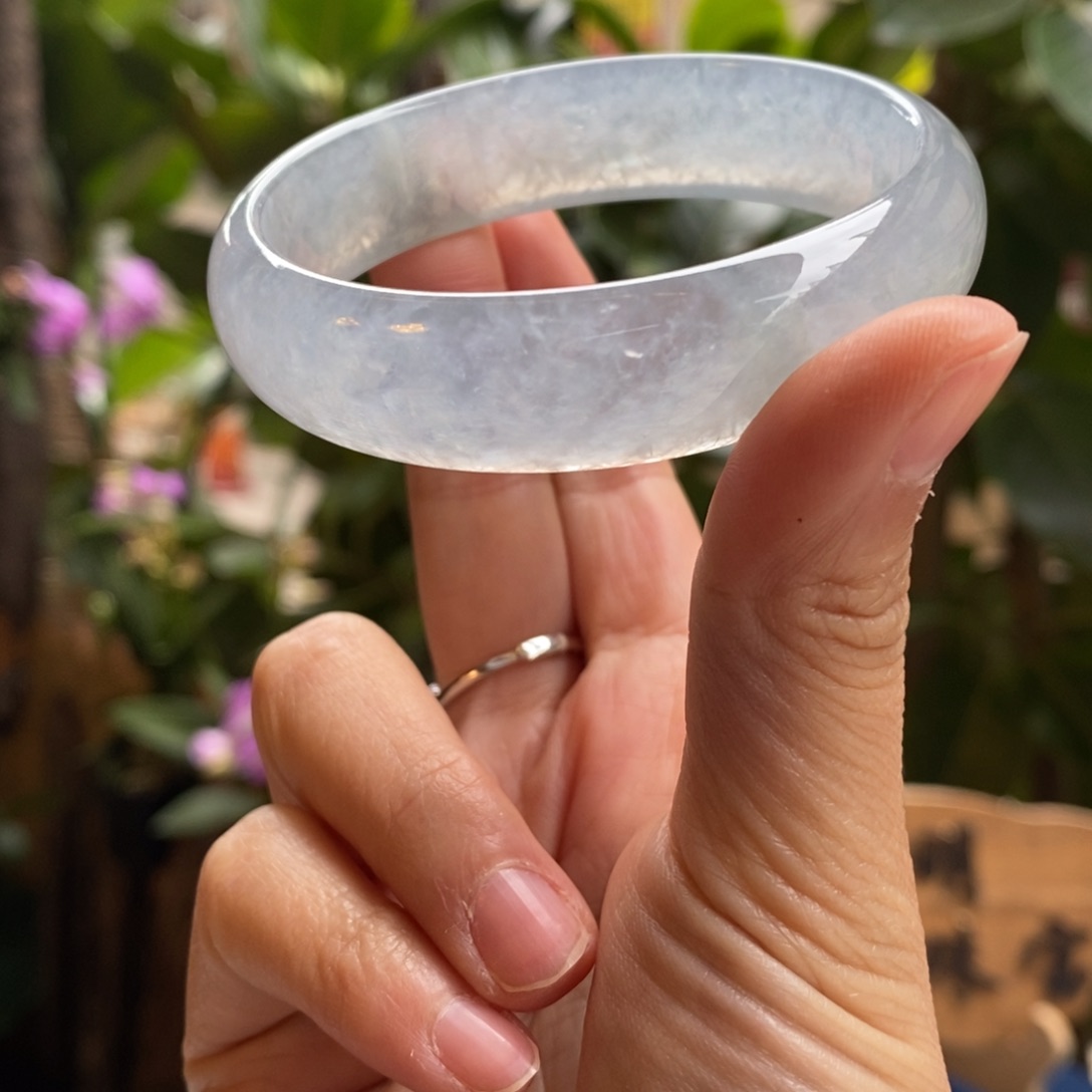 未镶嵌手镯翡翠57圈